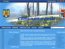 Tablet Screenshot of comunahorgesti.ro